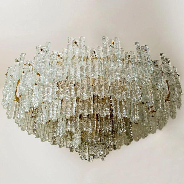 Kalmar Large Seven Tier Sculptural Ballroom Chandelier by JT Kalmar For Sale - Image 4 of 11