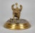 Mid 19th Century Gilded Bronze Ostrich Inkwell For Sale - Image 4 of 11