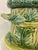 Green Vintage Portuguese Majolica Broccoli Tureen With Original Ladle & Underplate For Sale - Image 8 of 14
