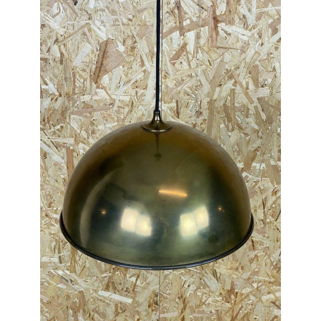 Brass Ceiling Lamp by Florian Schulz, 1970s For Sale - Image 9 of 13