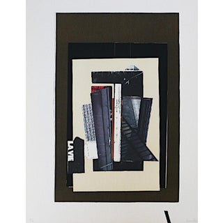 Fernando Garcia Ponce, Composition 9, 1978, Lithograph For Sale