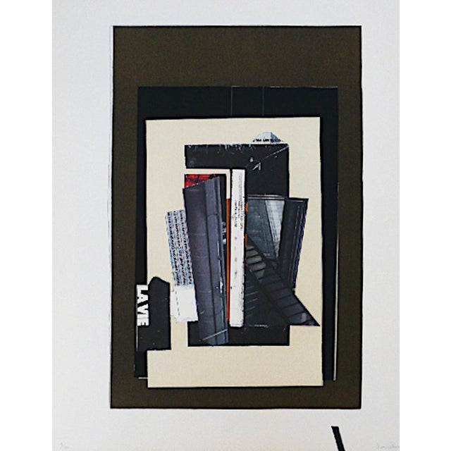 Fernando Garcia Ponce, Composition 9, 1978, Lithograph For Sale