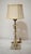 Mid 20th Century Italian Stacked Vintage Crystal Lamp With Marble Base For Sale - Image 12 of 12