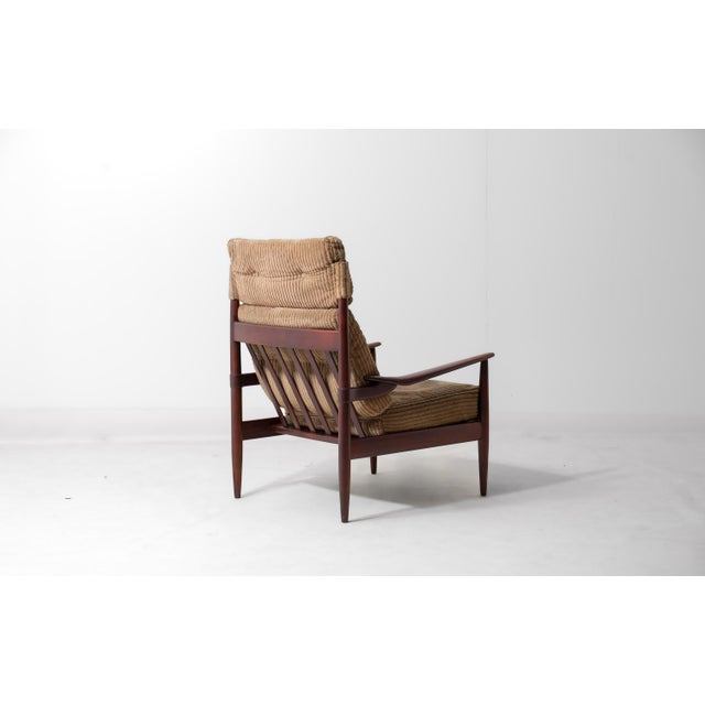 1960s Mustard Lounge Chair from Beka, 1960s For Sale - Image 5 of 10