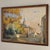 Antique Framed Oil Painting on Canvas by Victor Fermans 'Autumn Village Scene' For Sale - Image 4 of 16
