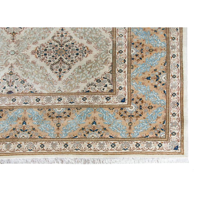 Early 20th Century Persian Kashan Rug For Sale - Image 11 of 14