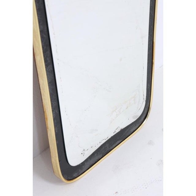 Mid-Century Wooden Hanging Mirror, 1960s For Sale - Image 6 of 11