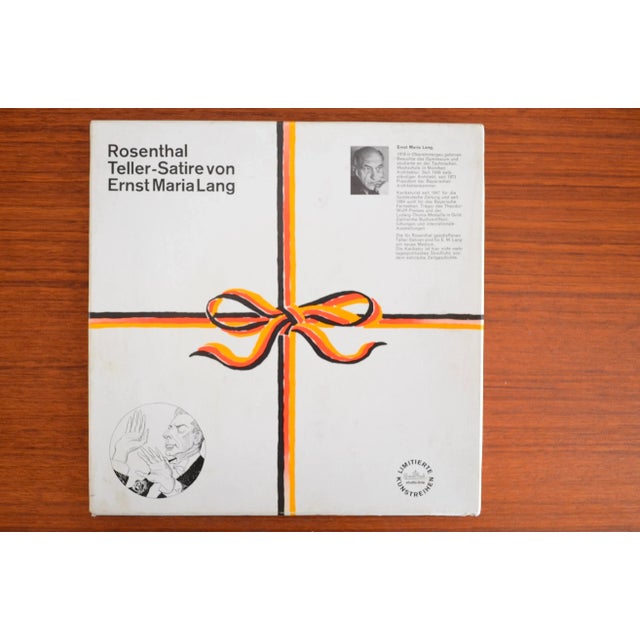 Decorative Wall Plate by Ernst Maria Lang for Rosenthal, 1970s For Sale - Image 3 of 7