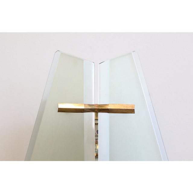 Max Ingrand for Fontana Arte Large Wall Lamps Model 1943, 1960, Set of 2 For Sale - Image 10 of 16