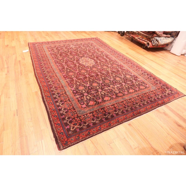Traditional Nazmiyal Collection Vintage German Continental Rug For Sale - Image 3 of 9
