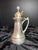 Victorian Rogers Smith & Co Quadruple Plate Silver Syrup Pitcher Floral Meriden For Sale - Image 3 of 9