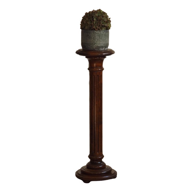 Antique Historicist Gründerzeit Column Stand, 1880s For Sale