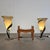 Large Jugendstil Floor Lamps with Stone Base and Italian Glass Shade from Roberto Galli, Set of 2 For Sale - Image 15 of 18