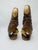 A charming vintage pair of hand-carved wooden parrots. Each bird is carved from solid wood and finished in warm, rich...