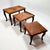 French Nesting Tables in Nutwood, 1950s, Set of 3 For Sale - Image 15 of 15