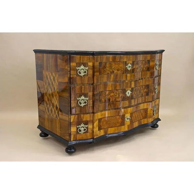 18th Century Baroque Chest of Drawers in Inlay Works, Austria, 1760 For Sale - Image 17 of 18