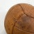 1930s Vintage Brown Leather Medicine Ball, 1930s For Sale - Image 5 of 7