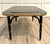 Wood Chinoiserie English Faux Bamboo Black Lacquer & Gilt Coffee Table, Signed Zoltowski For Sale - Image 7 of 15