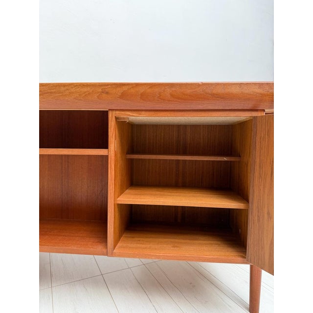 Danish Teak Executive Writing Desk by Ib Kofod-Larsen, 1960s For Sale - Image 14 of 18