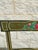 Green Antique American Hand-Painted Floral Folk Art Plank Seat Chairs - Set of 4 For Sale - Image 8 of 12