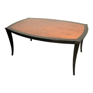 Mid-Century Modern Eva Dining Table by Vladimir Kagan, Labeled Full Dining Set