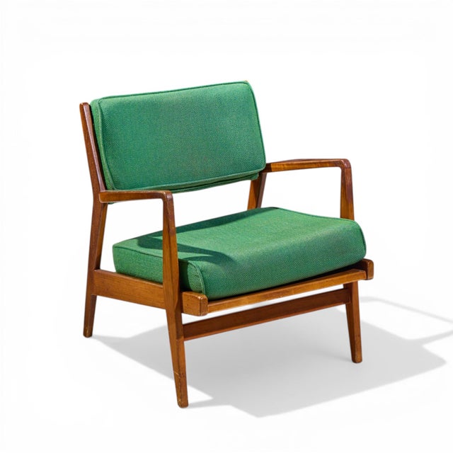 Jens Risom Mid Century Lounge Chair For Sale - Image 9 of 9