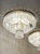 Empire Style Crystal 6-Light Hot Air Balloon Ceiling Lights, 1940s, Set of 2 For Sale - Image 10 of 17