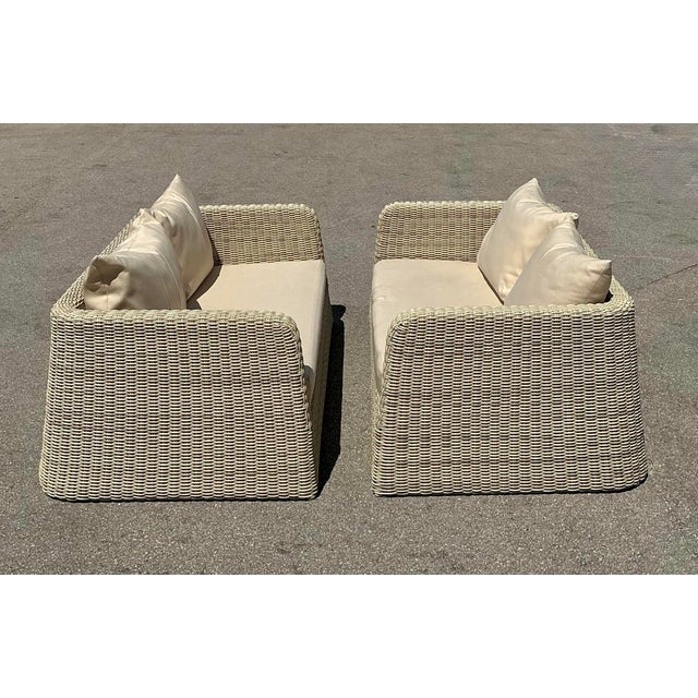 Vintage Janus Et Cie “Zeya” Two Seat Sofa For Sale In West Palm - Image 6 of 12