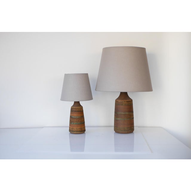 Mid-Century Scandinavian Modern Pottery Table Lamps from Anagrius, Sweden, 1970s, Set of 2 For Sale - Image 16 of 16