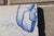 18th Century Portuguese Tile Nobleman’s Robe Sleeve Blue & White Antique Hand Painted For Sale - Image 4 of 7