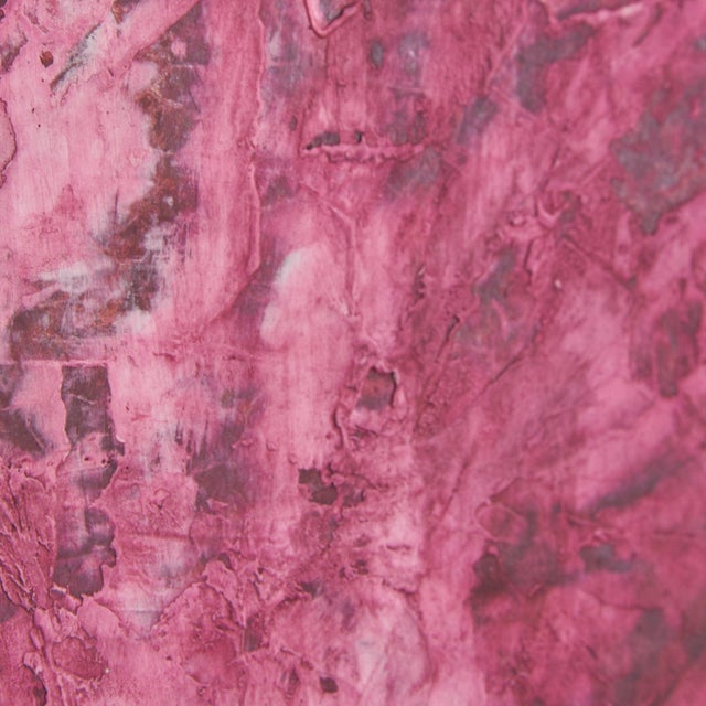Alessandro Bonato, Abstract Acrylic on Wood Painting, 1971 For Sale - Image 9 of 11