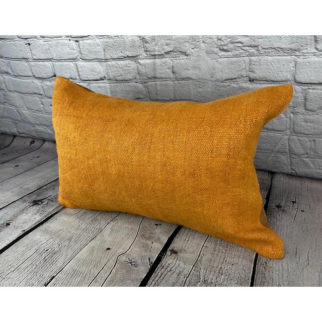 Vintage Pillow Case Turkish Hemp Pillow Decorative Hemp Pillow Dry cleaning only. PILLOW INSERT IS NOT INCLUDED