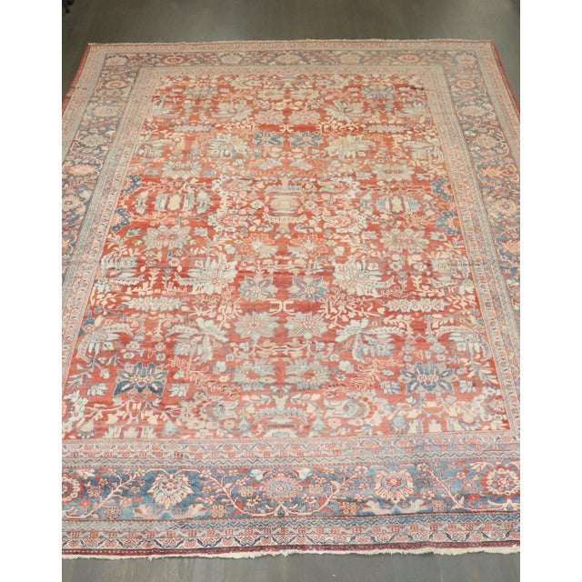 An early 20th century Persian Mahal Carpet