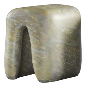 Manikin Stool in Stone by Alter Ego Studio