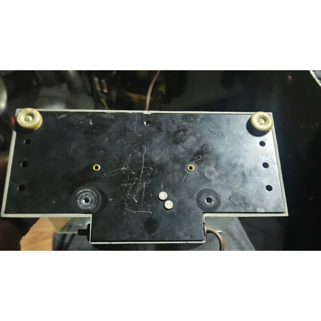 1950s 1950s Mid-Century Modern Mastercrafters Model 146 "Starlight" Lighted Mystery Clock For Sale - Image 5 of 8