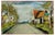 After Maurice De Vlaminck, The Road, 1958, Original Signed Lithograph For Sale