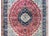 Red Vintage Indian Tabriz-Style Rug For Sale - Image 8 of 15