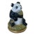 Halcyon Days English Enamel Hand Painted Panda Bear Trinket For Sale