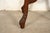 Romweber Style French Provincial Louis XV Carved Walnut and Satinwood Inlaid Marquetry Side Table, Circa 1930s For Sale - Image 12 of 14