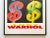 Contemporary Andy Warhol Estate Vintage 1989 First Edition Lithograph Print Large Framed Pop Art Poster " Dollar Signs ( $4 ) " 1982 For Sale - Image 3 of 12