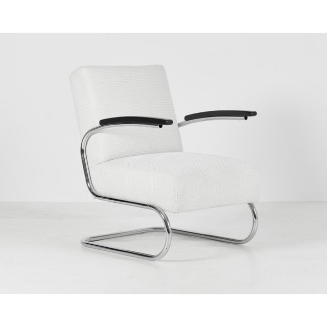 S 411 Armchairs by W.H. Gispen for Mücke & Melder, 1930s, Set of 2, in Restored conditions. Designed 1920 to 1949 I have...