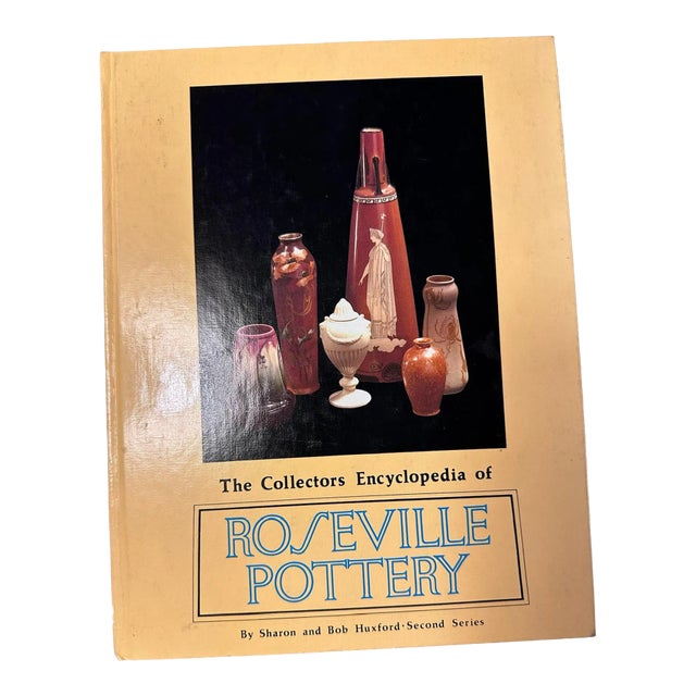 The Collectors Encyclopedia of Roseville Pottery Hardcover Book 2nd Series For Sale