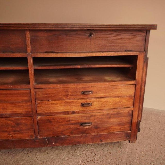 Fluted Shop Counter Kitchen Island For Sale - Image 15 of 18