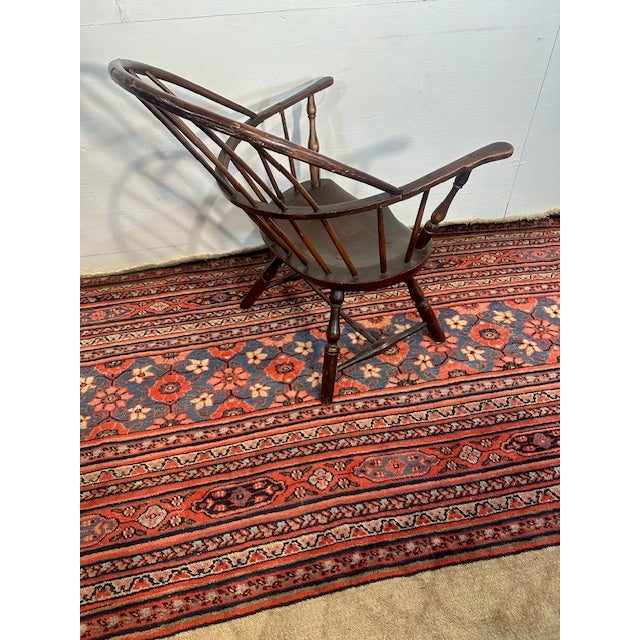 Early 1900s Antique Barrel Desk Chair For Sale In New York - Image 6 of 9