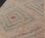 Mid 20th Century Diamond Design Vintage Turkish Embroidered Kilim in Tan, Cream, and Light Green For Sale - Image 5 of 13