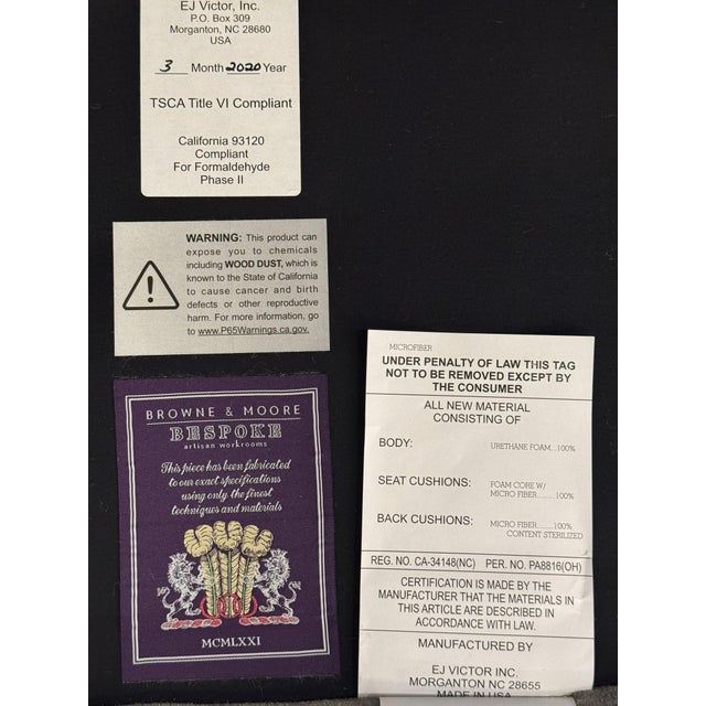 Mohair Fireplace Sofa For Sale In New Orleans - Image 6 of 6