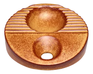 Italian Ceramic Ashtray by Roberto Rigon for Bertoncello, 1960s