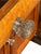 Antique Sheraton Cherry & Bird's Eye Maple Cupboard With Exceptional Glass Knobs For Sale In Boston - Image 6 of 12