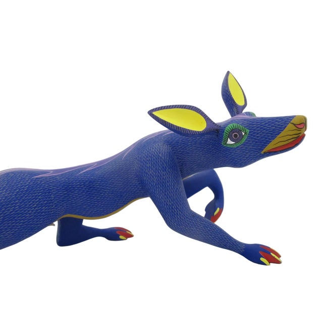 Authentic Oaxacan alebrije, handcrafted by the renowned Susano Morales family workshop in Oaxaca, Mexico. With it's...