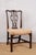 A single Chippendale style dining or side chair, c. 1900, American. A high quality reproduction, likely in mahogany,...